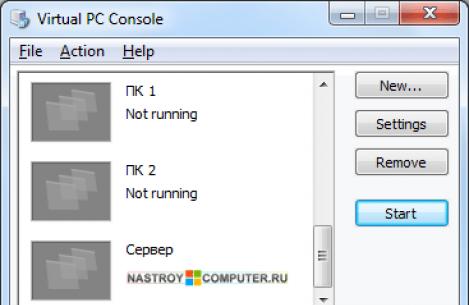 Установка Virtual Windows XP